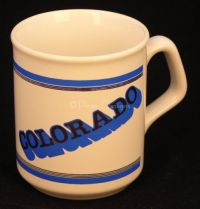 Colorado State COLUMBINE Flower Coffee Mug